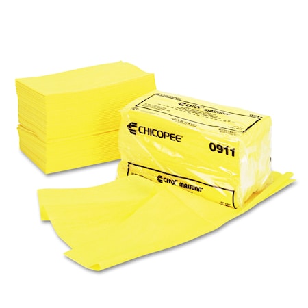 Chix Masslinn Dust Cloths, 24 x 24, Yellow, PK100 0911